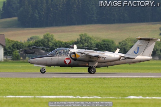 2009-06-26 Zeltweg Airpower 0387 Saab 105OE - Austrian Armed Forces